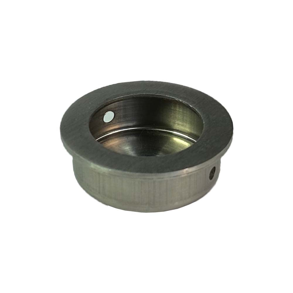 Tirador Asa Embutida Metálica Redonda