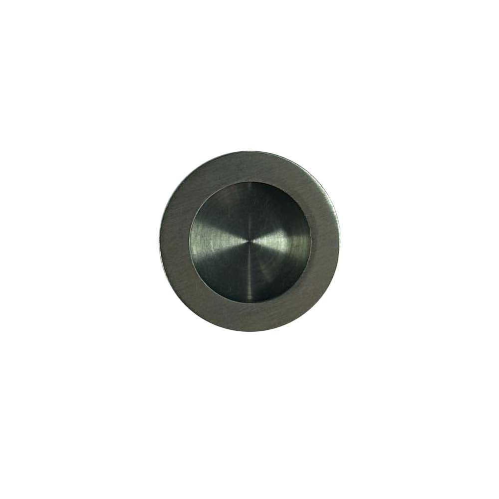 Tirador Asa Embutida Metálica Redonda