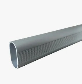 Barra de closet ovalada aluminio 3 metros