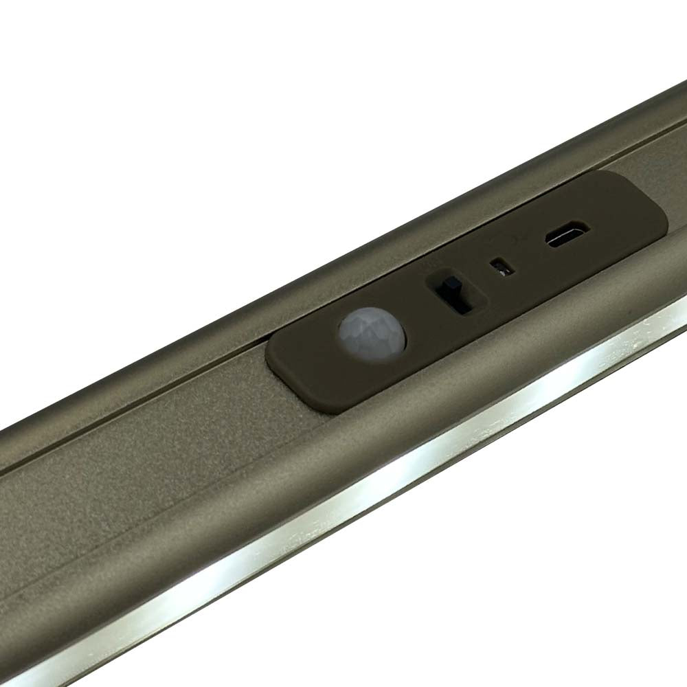 Barra de closet ovalada con led 1 metro