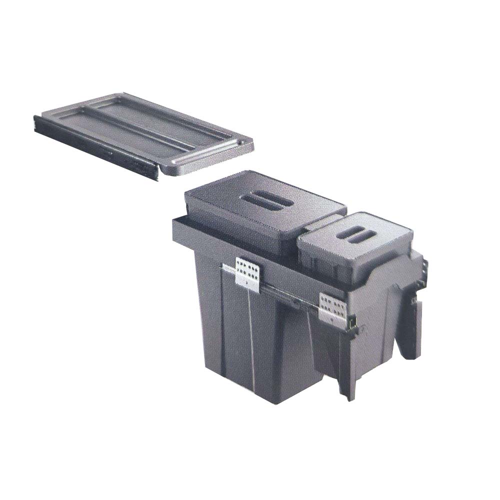 Basurero Reciclaje 2 contenedores extraíble (18 y 6 litros)