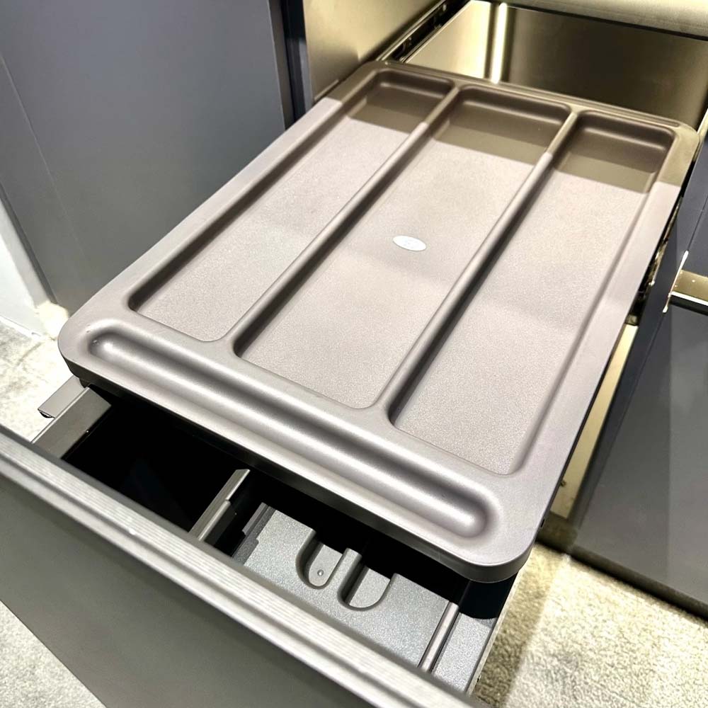 Basurero Reciclaje 3 contenedores extraíble (18L+6L+5L)