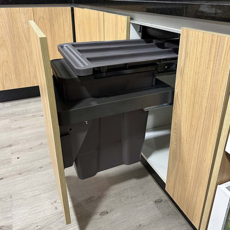 Basurero 1 contenedor con tapa extraíble (30 litros)