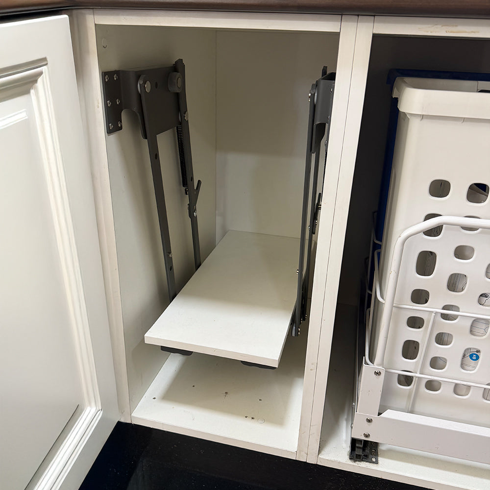 Brazo elevador oculto para mueble de cocina