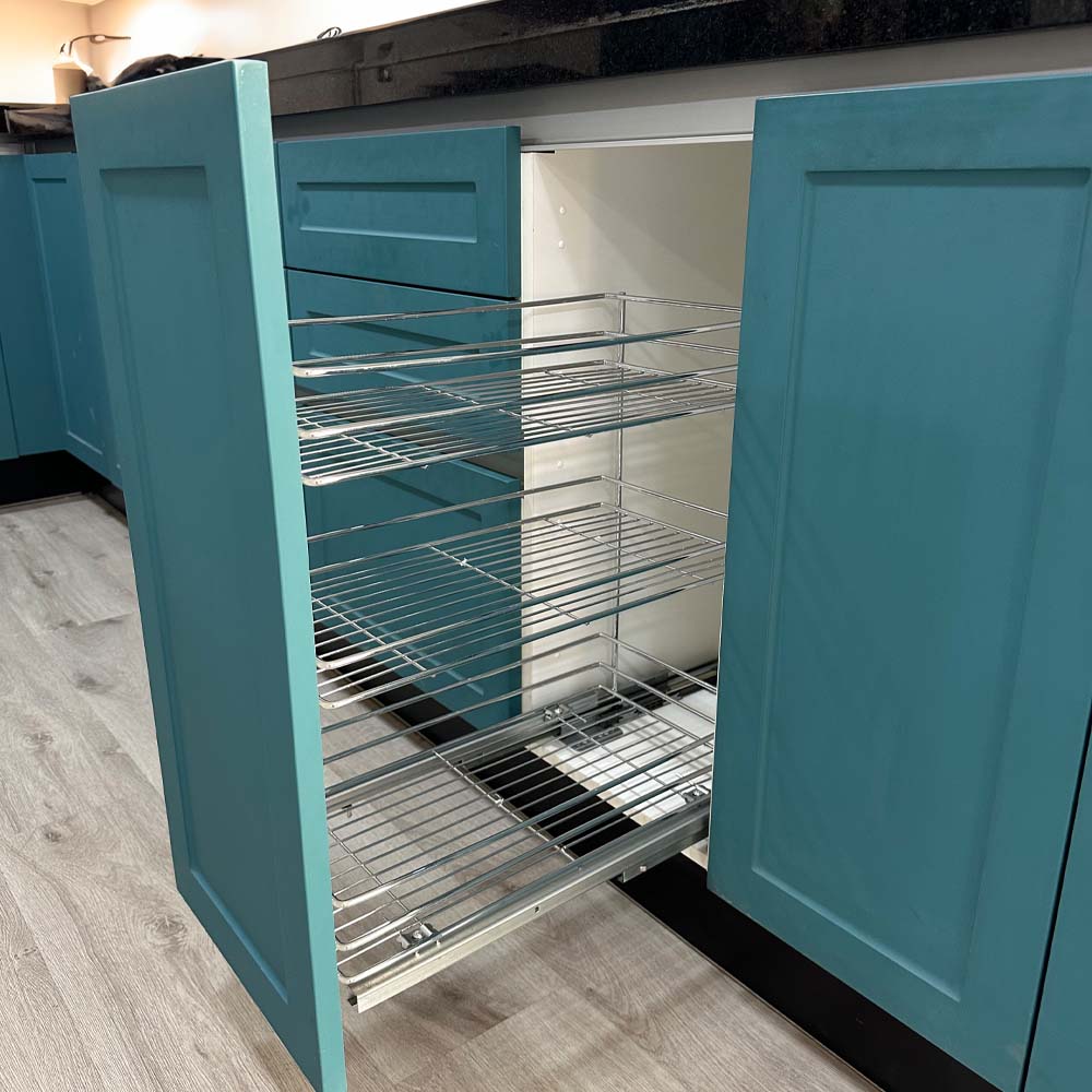 Organizador extraíble 3 niveles cromado