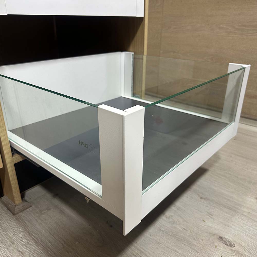 Cajón Vidrio Interior Alto Blanco