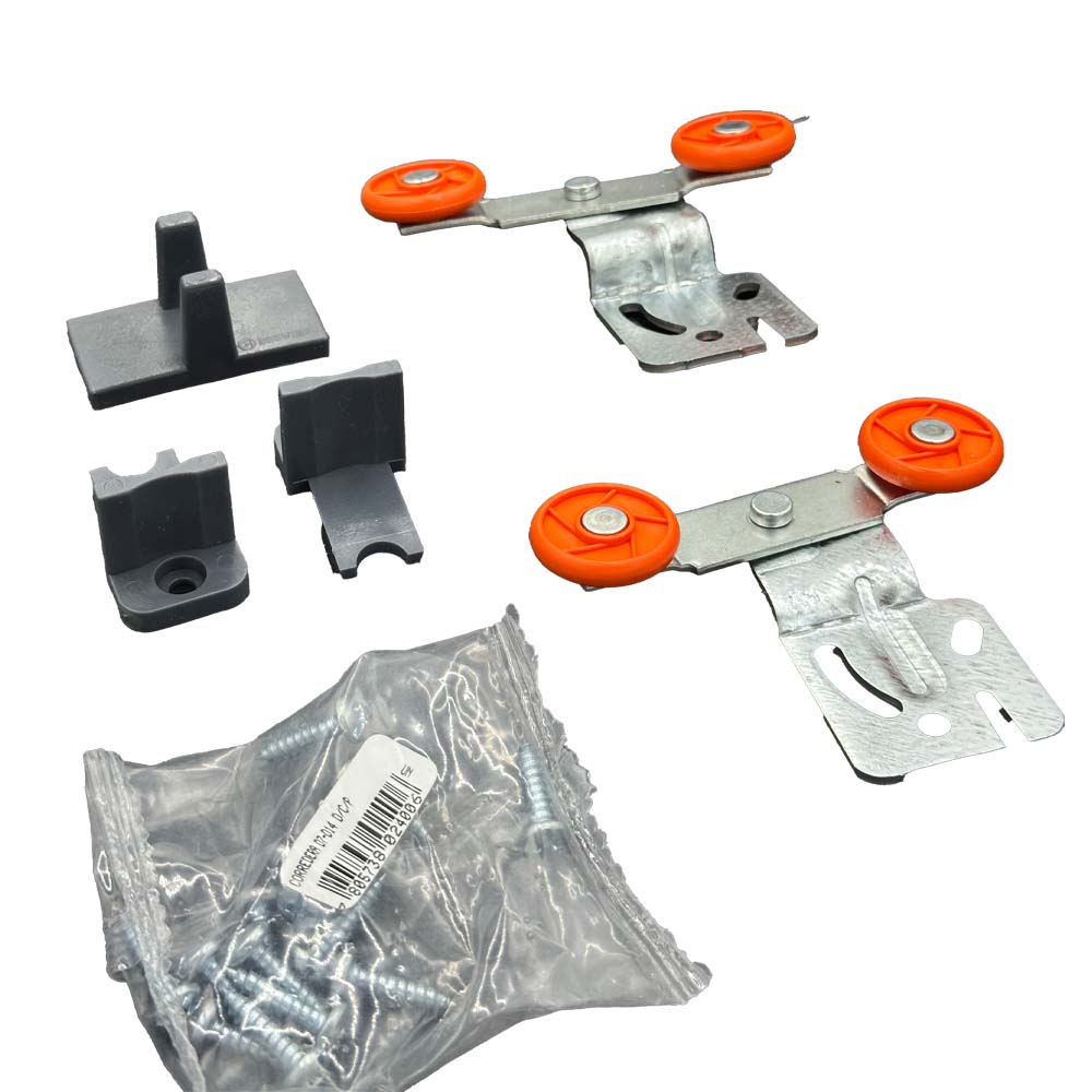 Carro clóset doble sin rodamiento