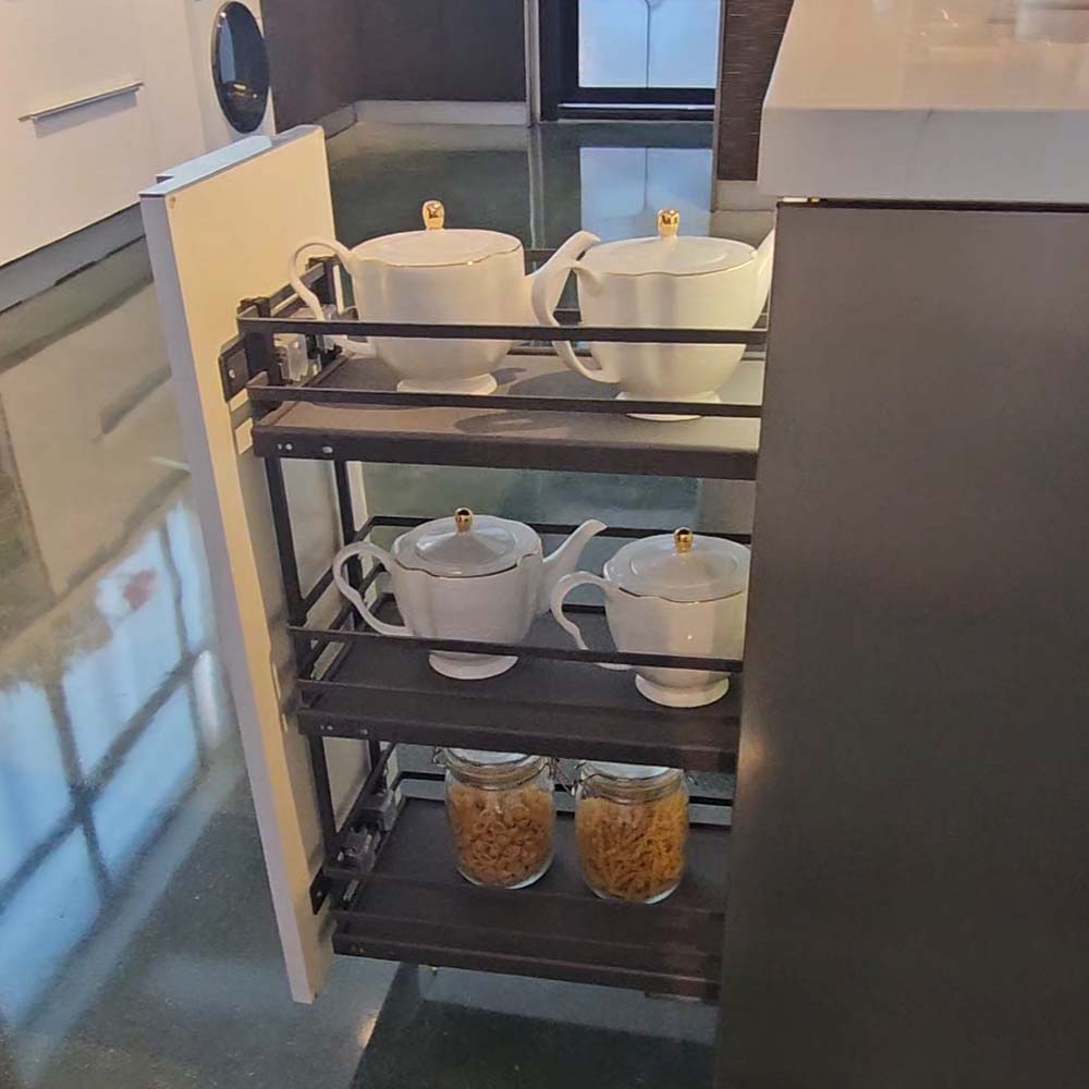 Organizador extraíble 3 niveles antracita