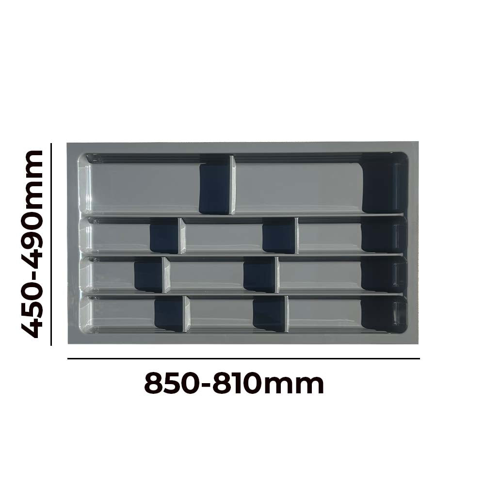 Cubertero ajustable con divisores