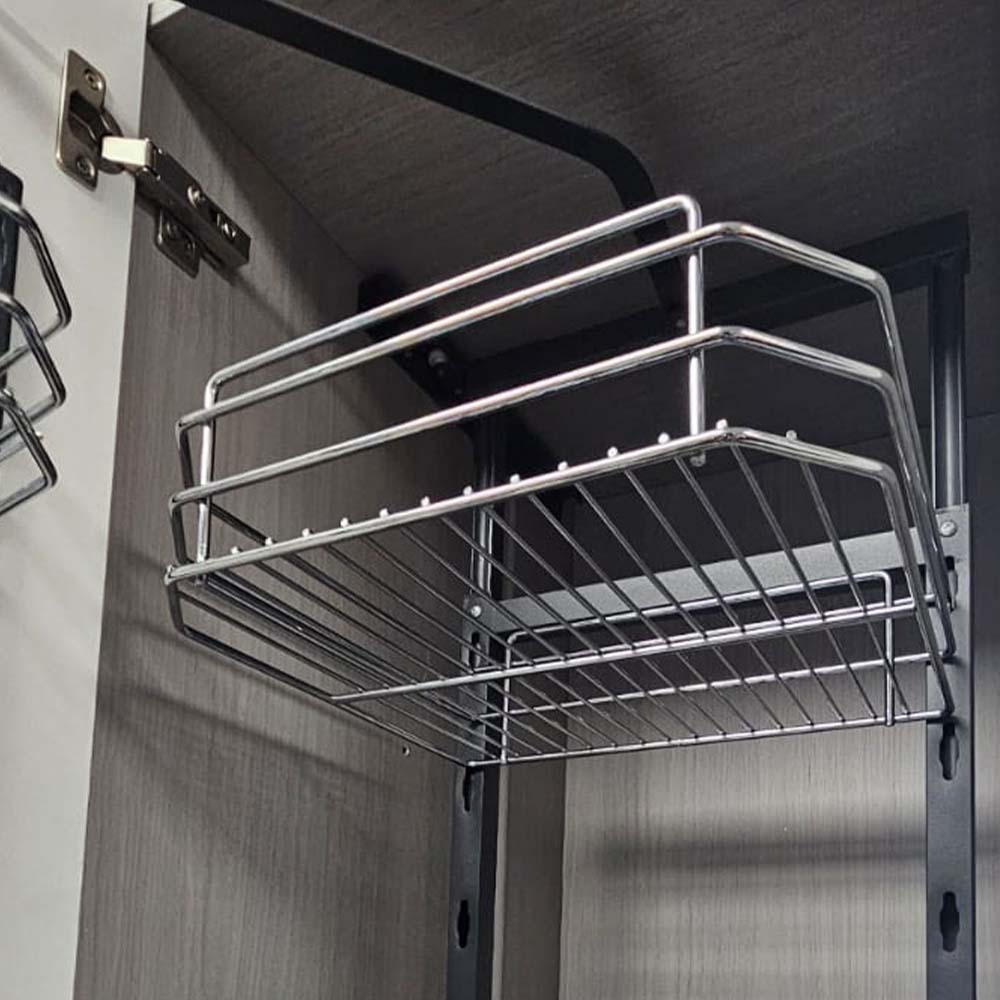 Despensa 6 niveles acero cromado