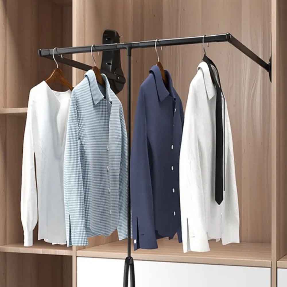 Elevador Barra Closet Moka