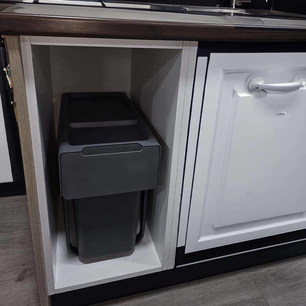 Basurero 1 contenedor extraíble (25 litros)