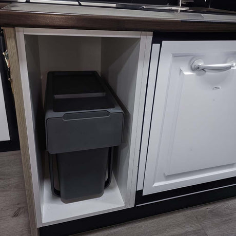 Basurero 1 contenedor extraíble (25 litros)