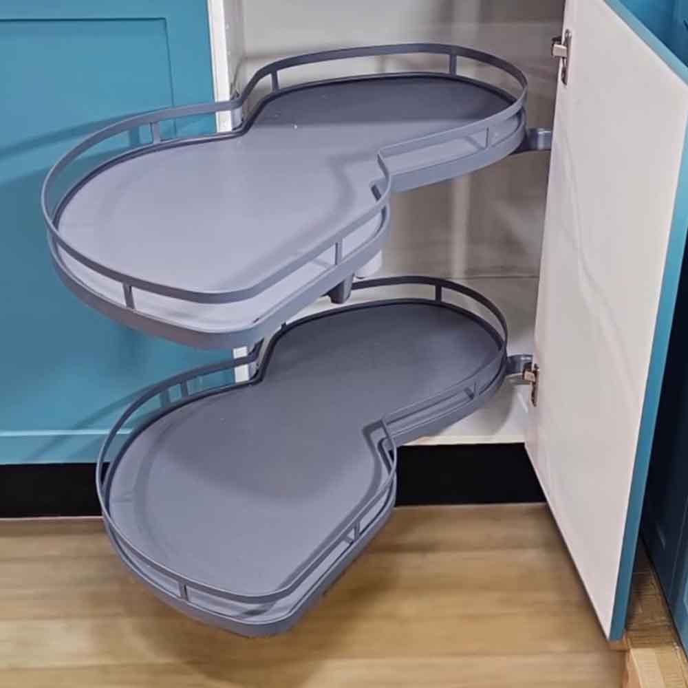 Esquinero extraíble tipo riñón - Antracita