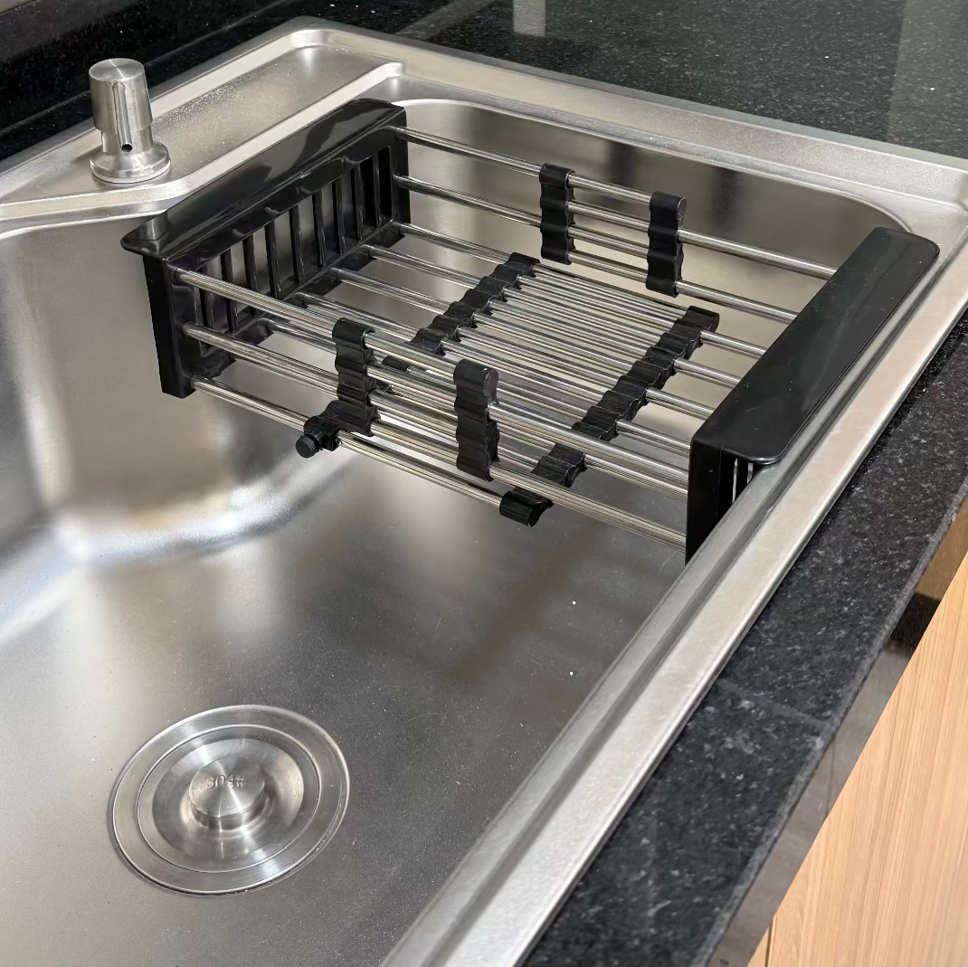 Escurridor extensible para lavaplatos