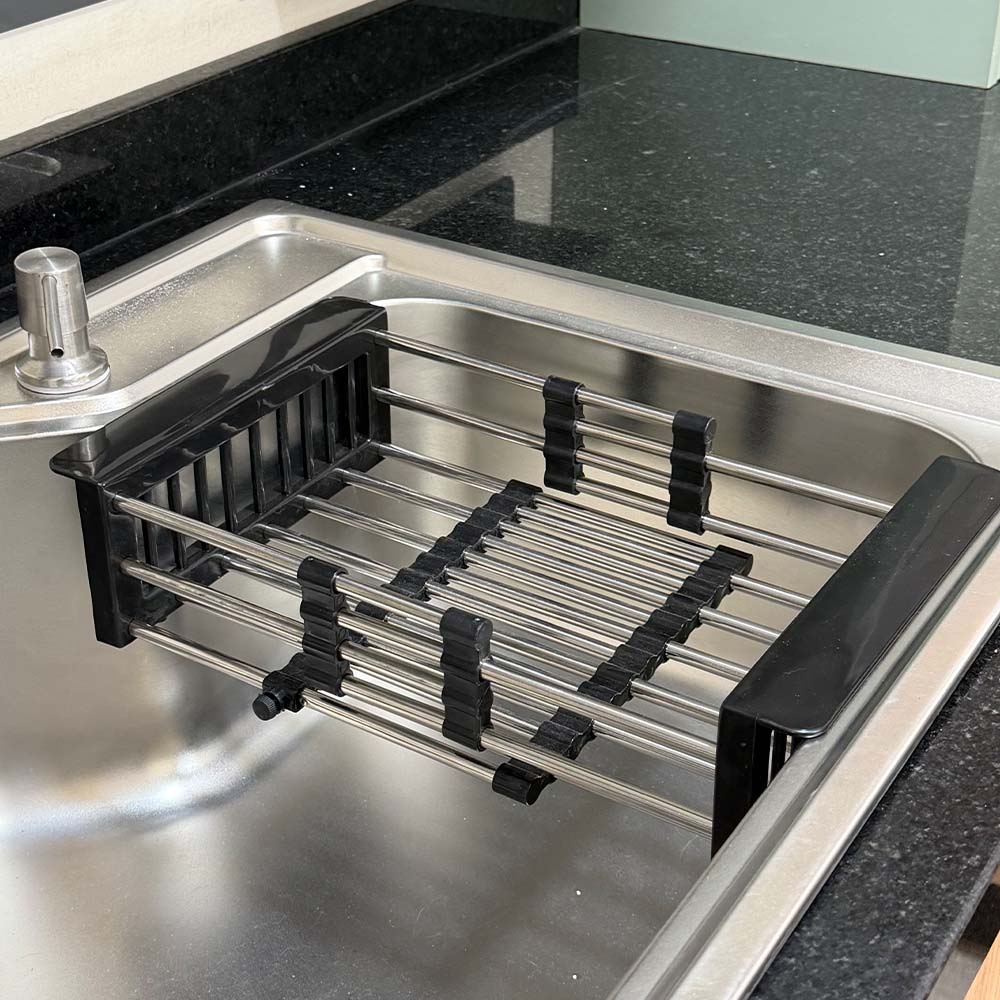 Escurridor extensible para lavaplatos