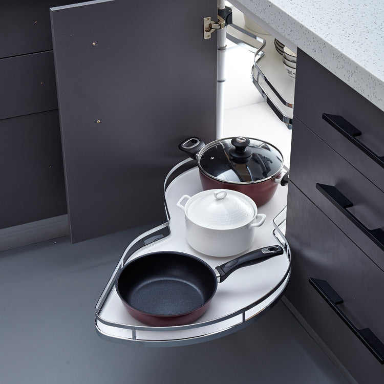 Esquinero Extraíble Tipo Riñón Blanco