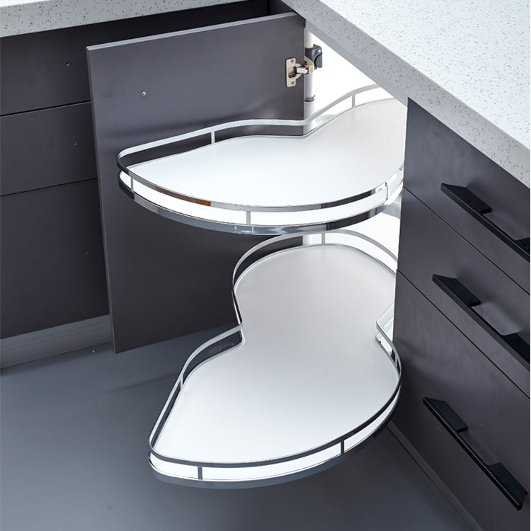 Esquinero Extraíble Tipo Riñón Blanco