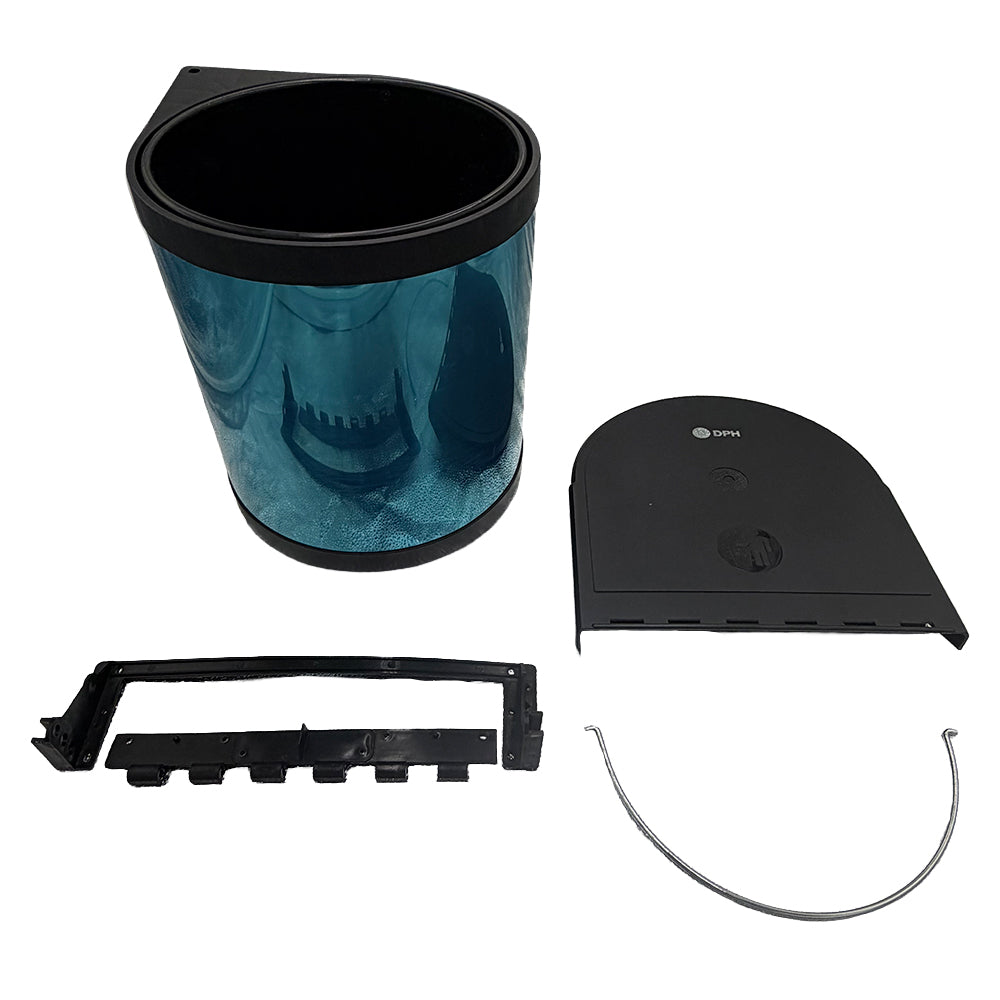 Basurero 1 contenedor anclado a puerta (8 y 12 litros)