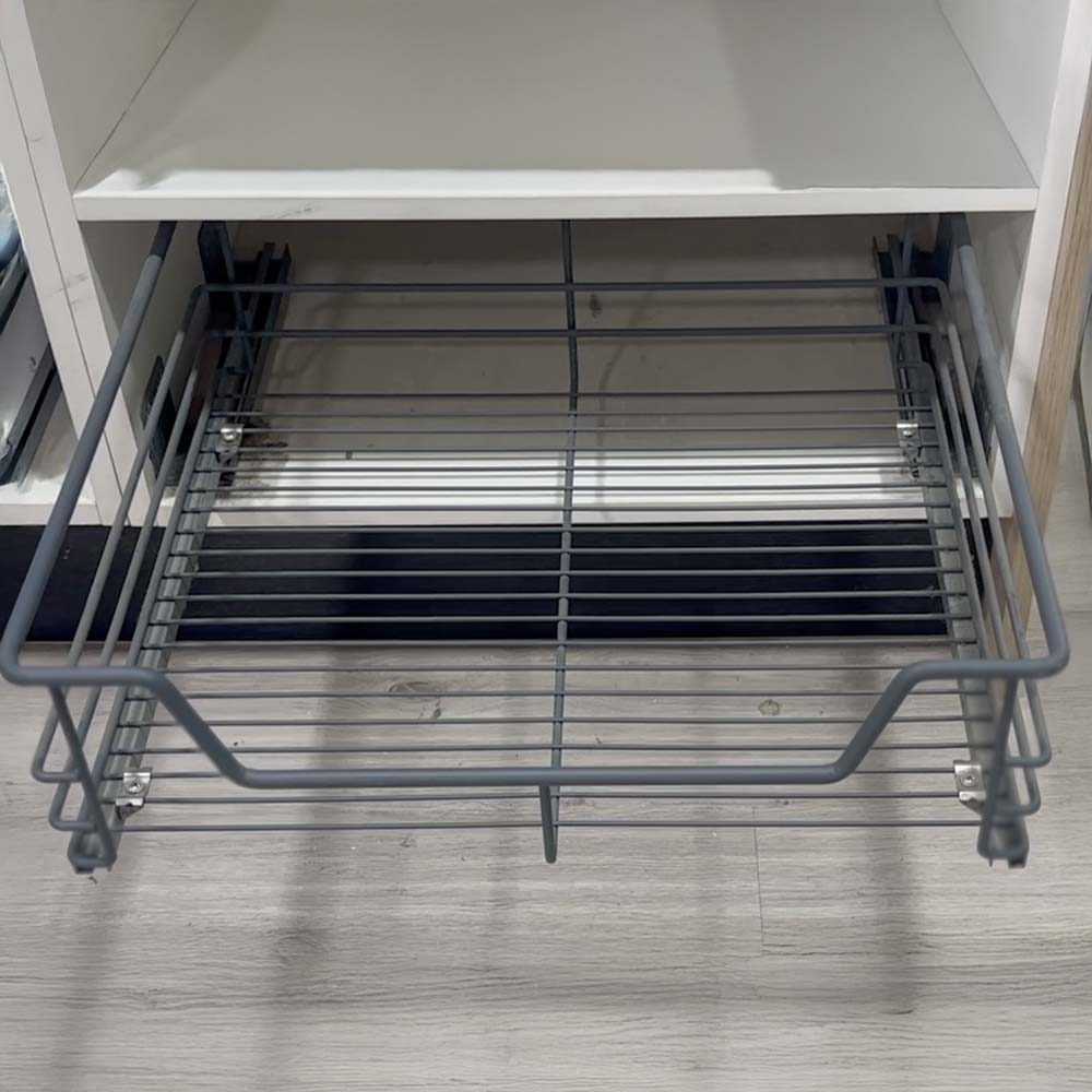 Cesta Grafito Extraíble cierre suave