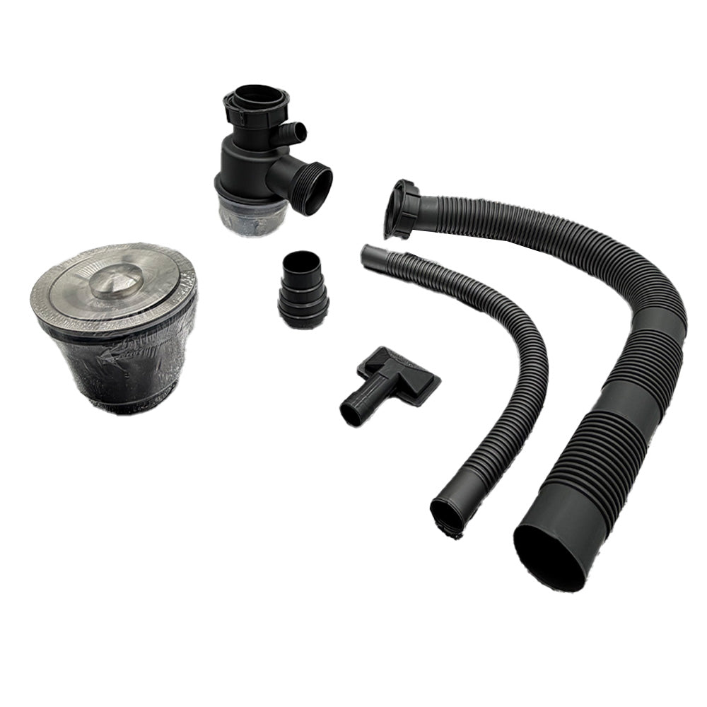 Lavaplatos Acero Inoxidable Negro full accesorios