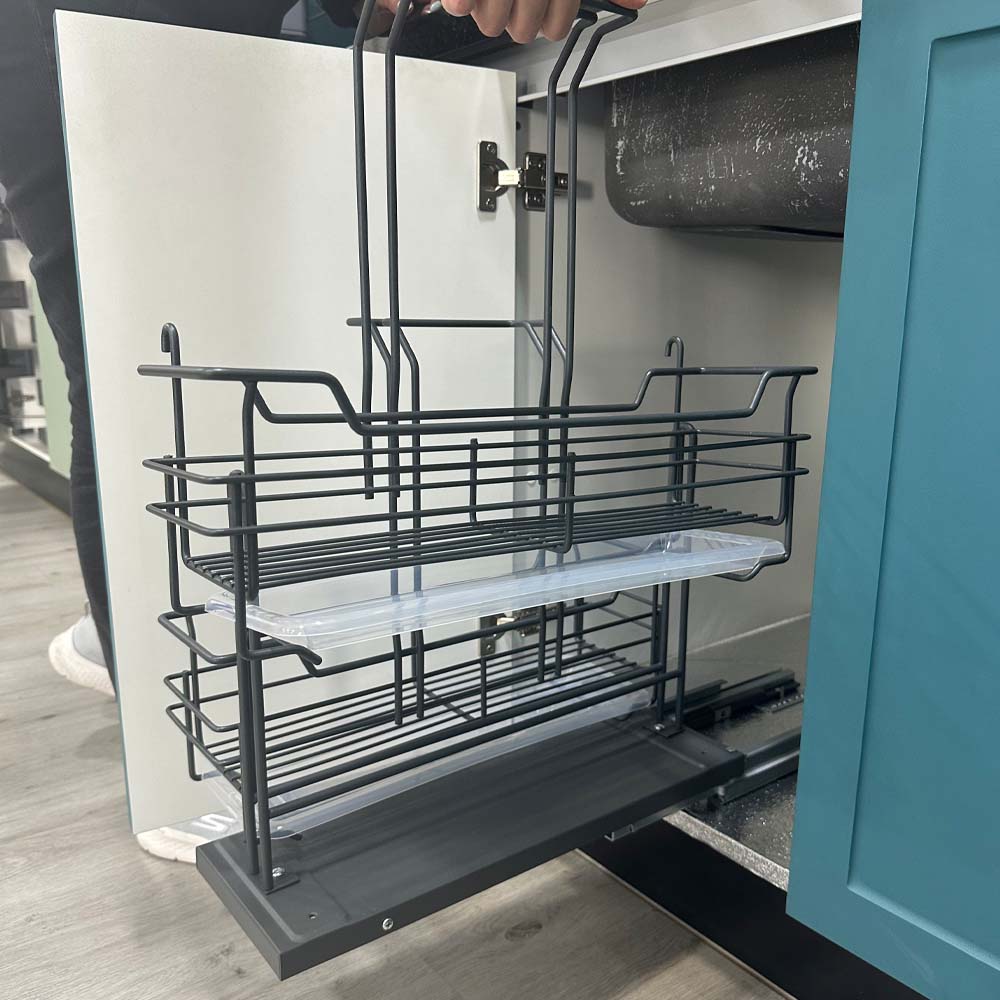 Organizador extraíble productos de limpieza