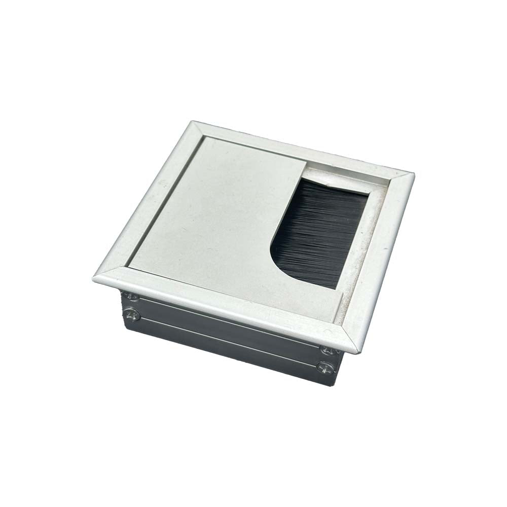 Pasacables metálico 80x80