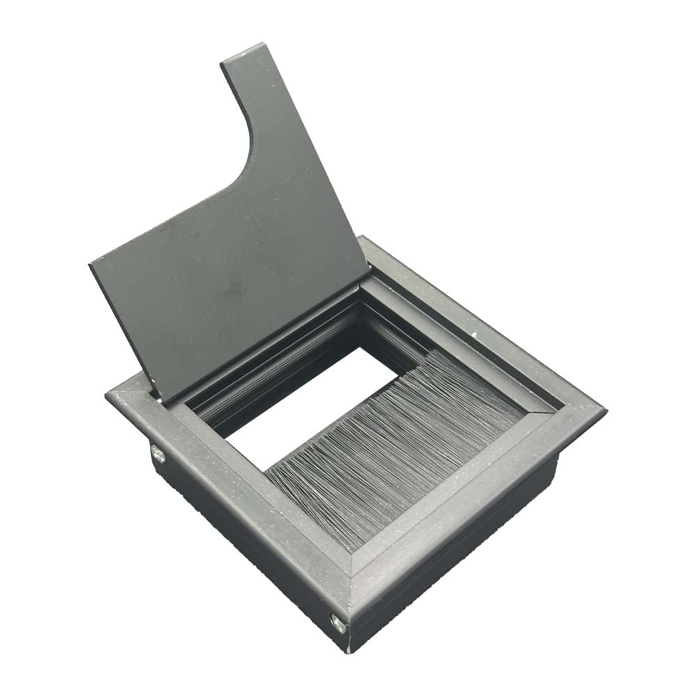 Pasacables metálico 80x80