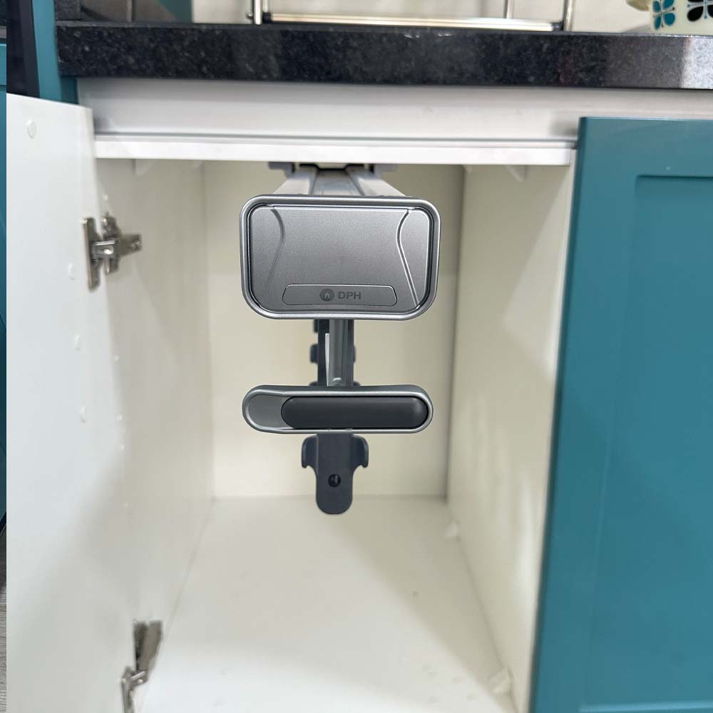 Rack organizador extraíble para sartenes