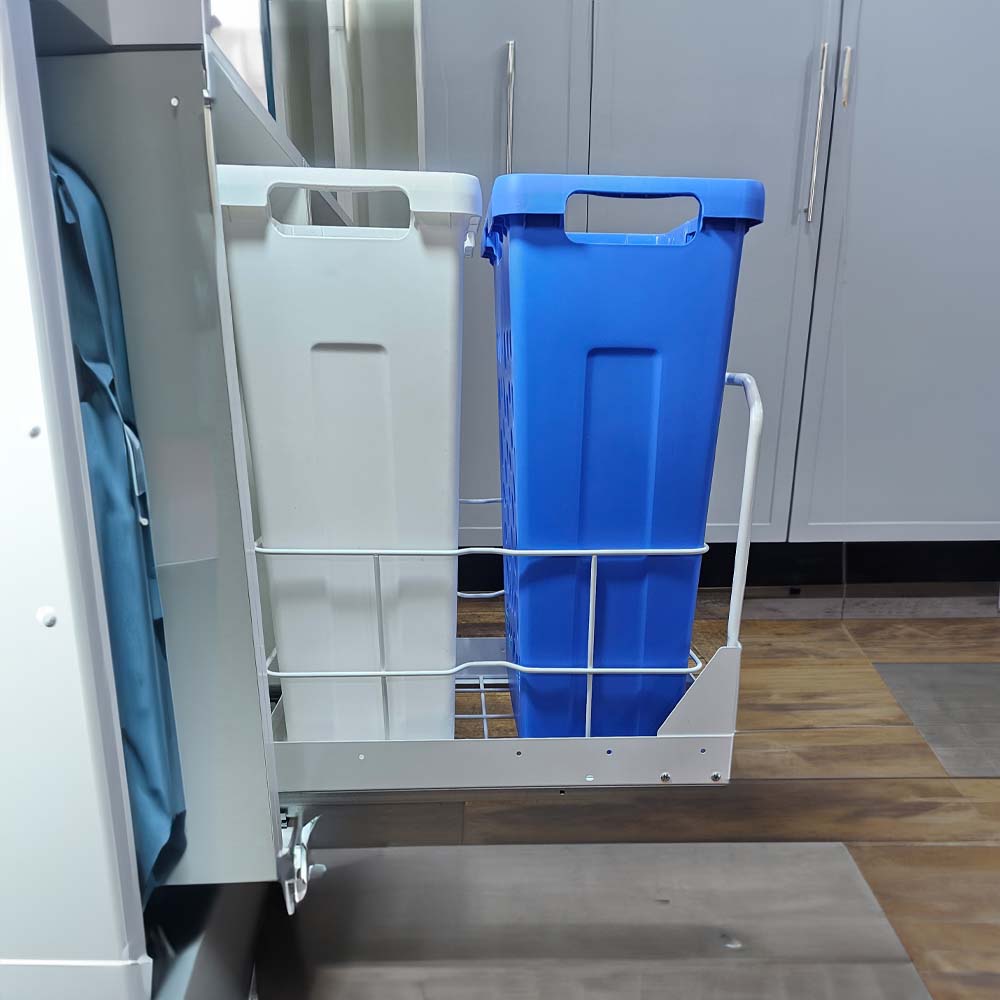 Cesta ropa sucia 2 canastos