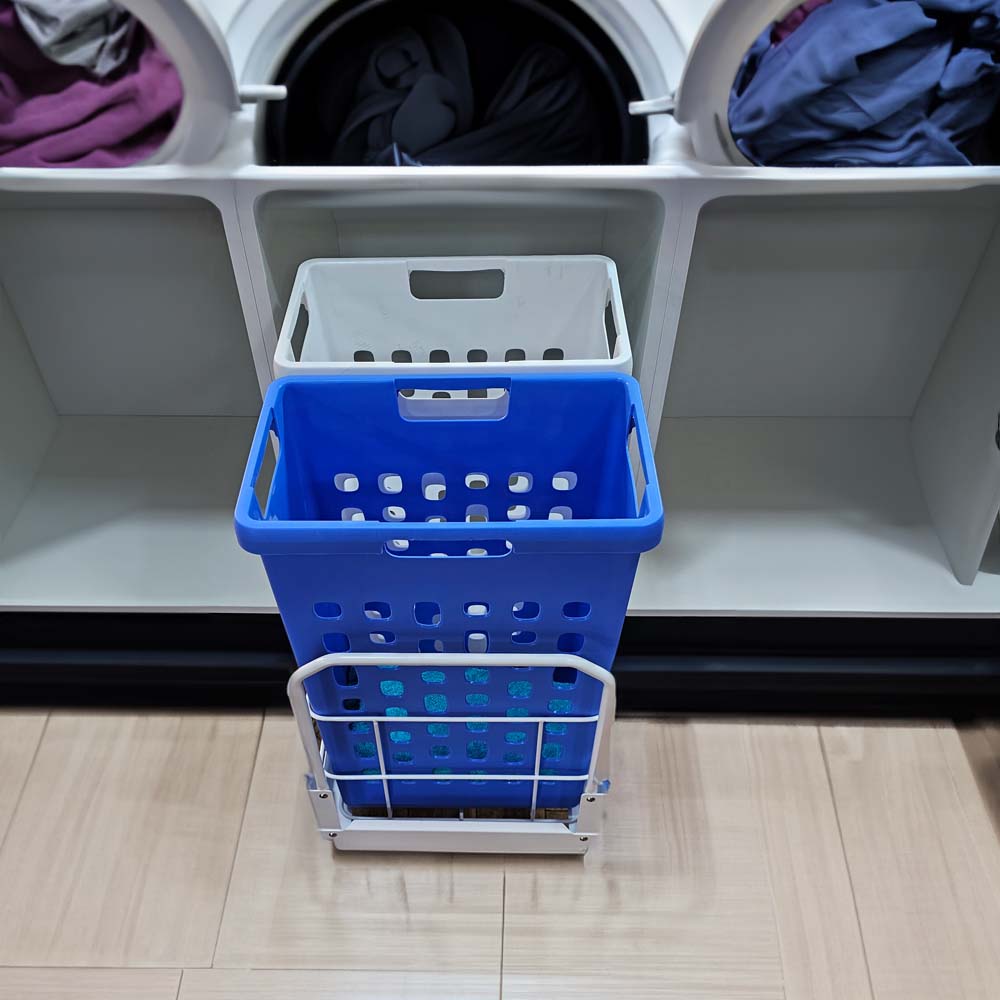 Cesta ropa sucia 2 canastos