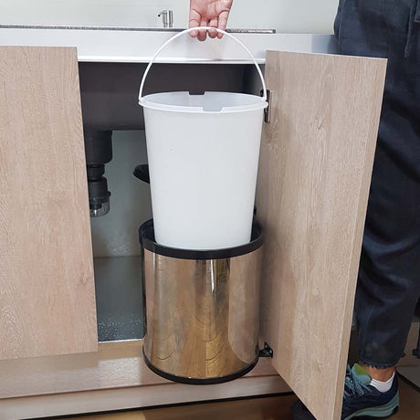 Basurero 1 contenedor anclado a puerta (8,12 y 14 litros)