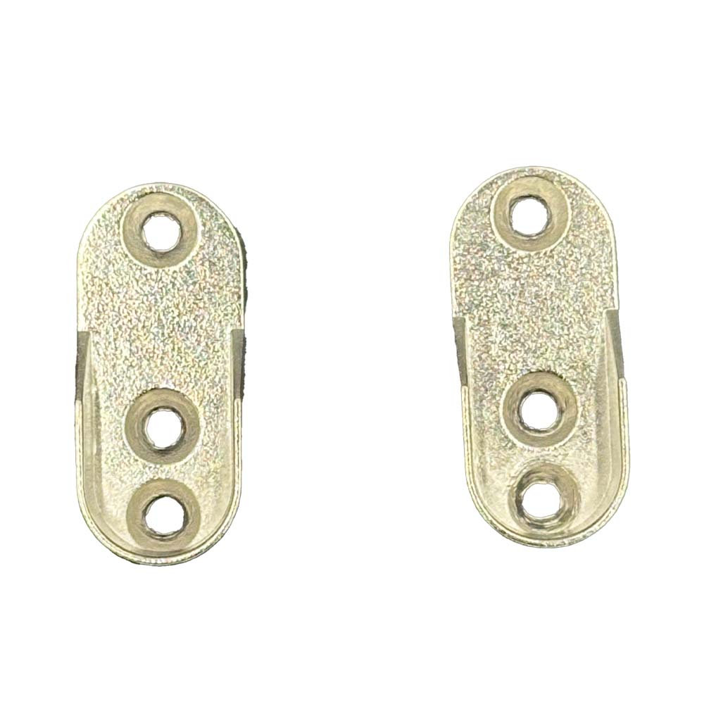 Soporte lateral barra closet ovalado