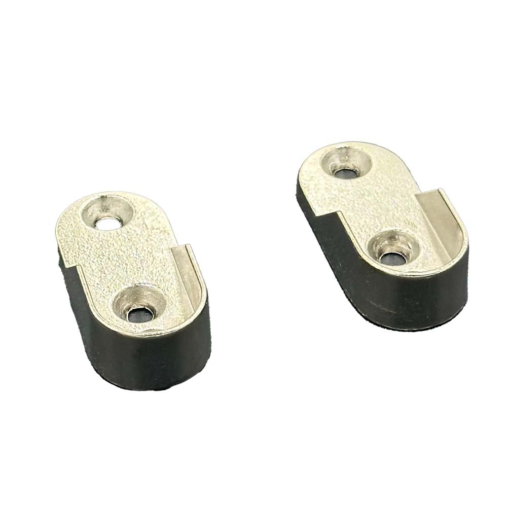 Soporte lateral barra closet ovalado