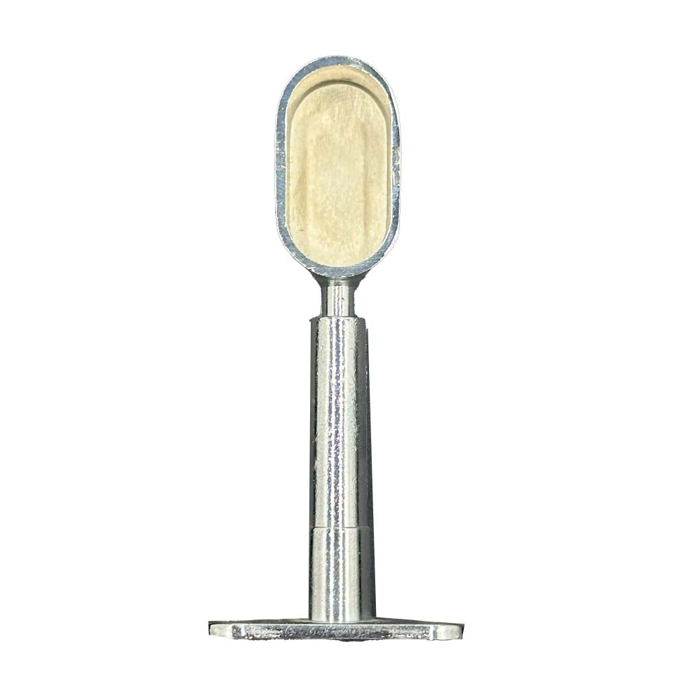 Soporte terminal barra closet ovalado