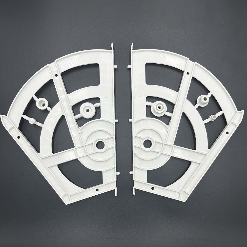 Set zapatero plástico 2 niveles blanco