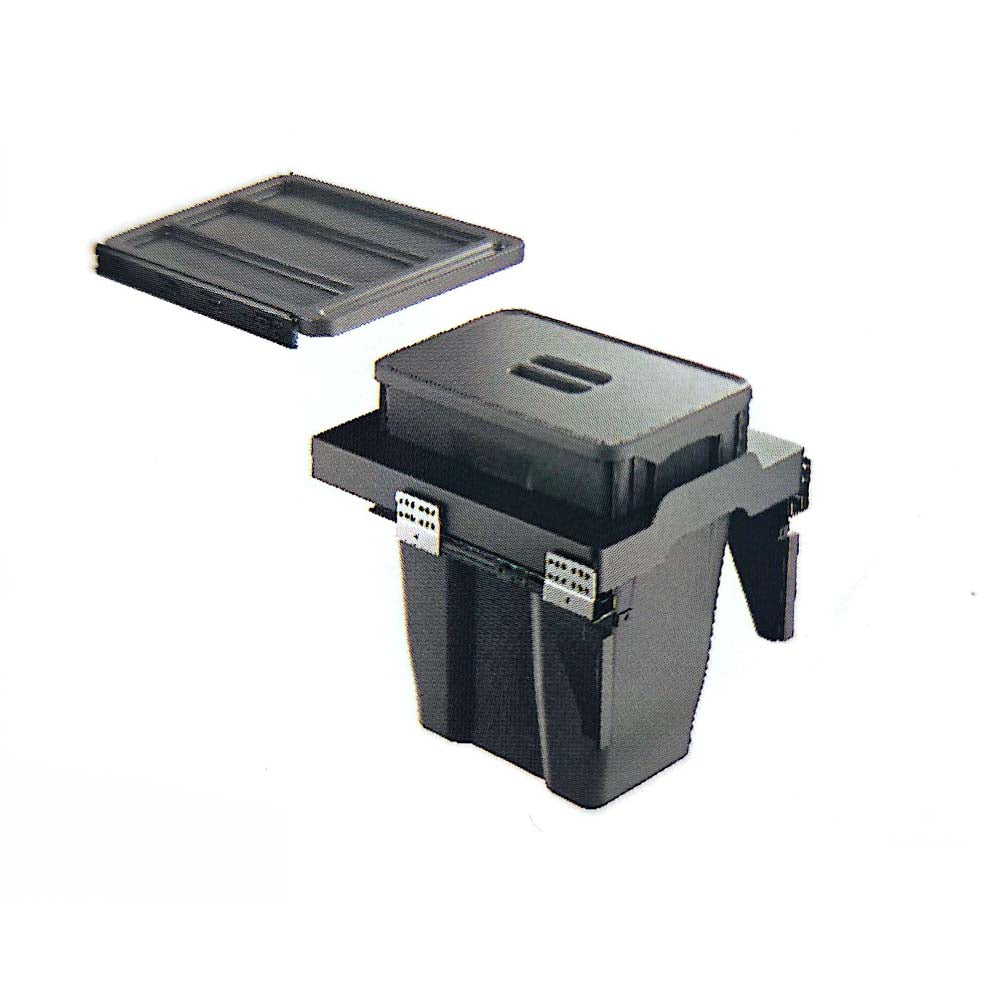 Basurero 1 contenedor con tapa extraíble (30 litros)