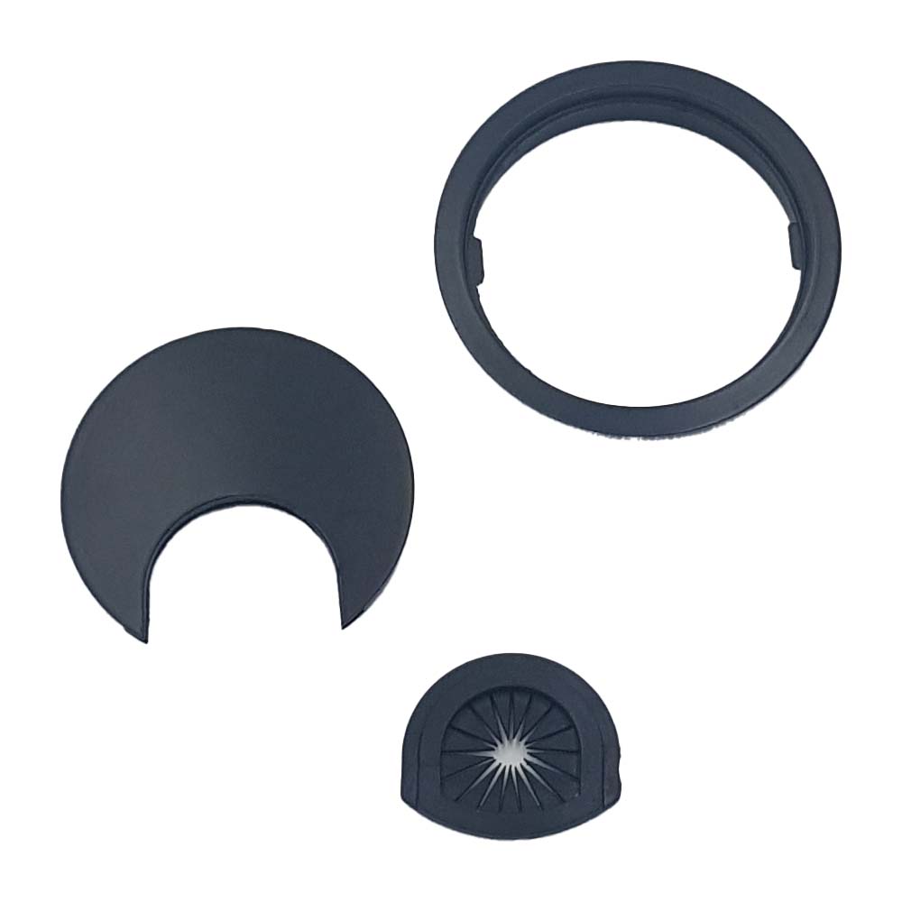 Pasacables metálico redondo 60mm