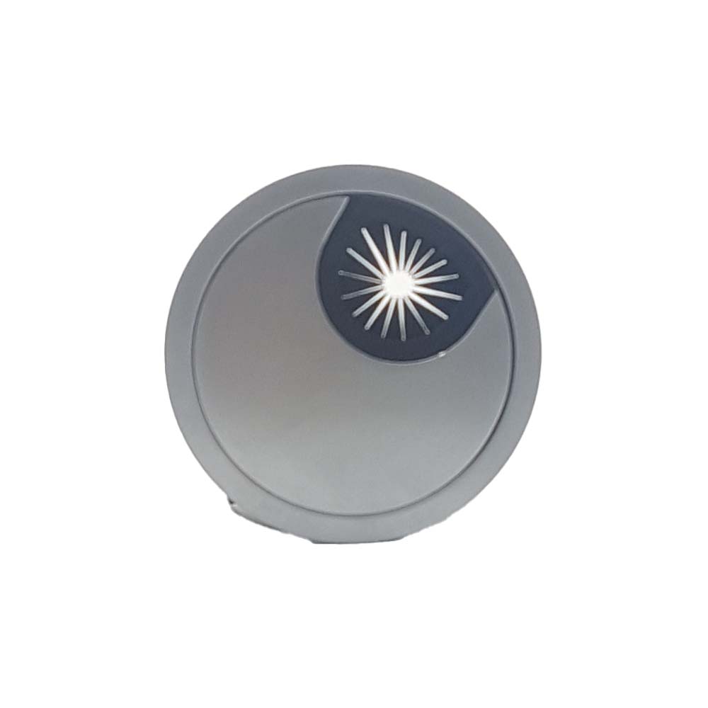 Pasacables metálico redondo 60mm