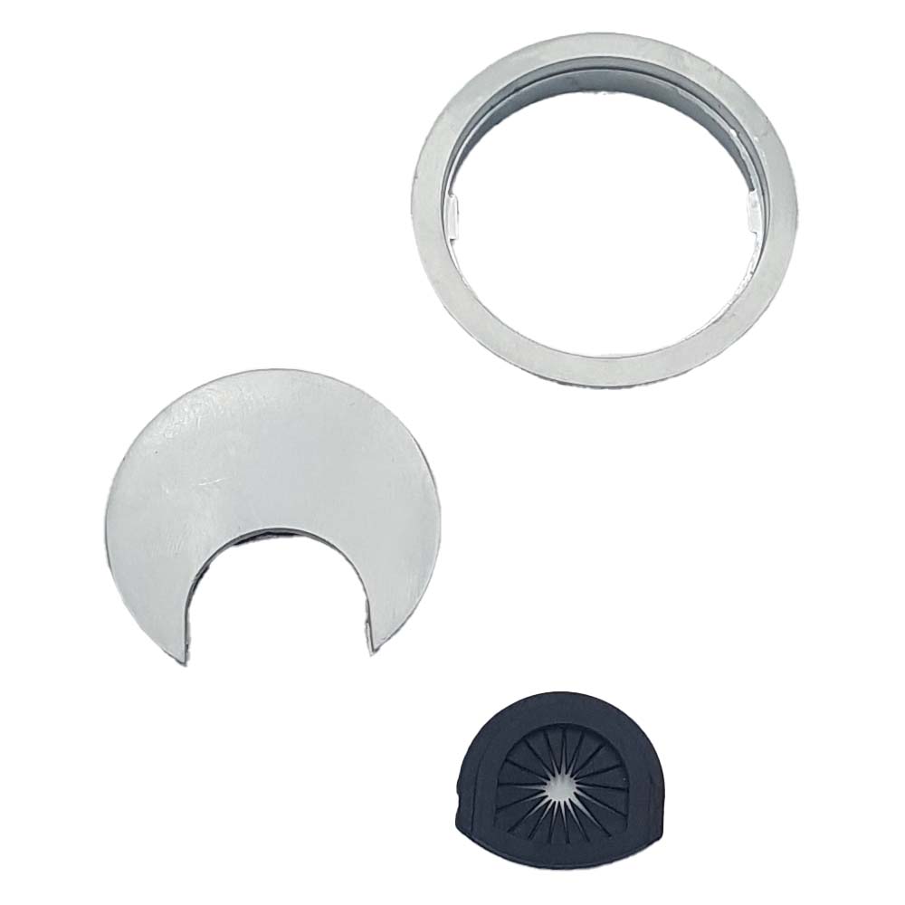 Pasacables metálico redondo 60mm