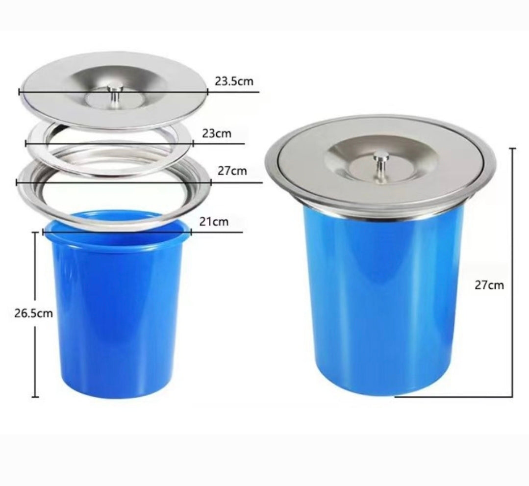 Basurero Empotrado en mueble (8 litros)