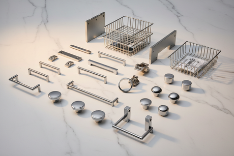 Herrajes para muebles a medida: qué necesita un mueblista para proyectos de cocina, clóset y diseño
