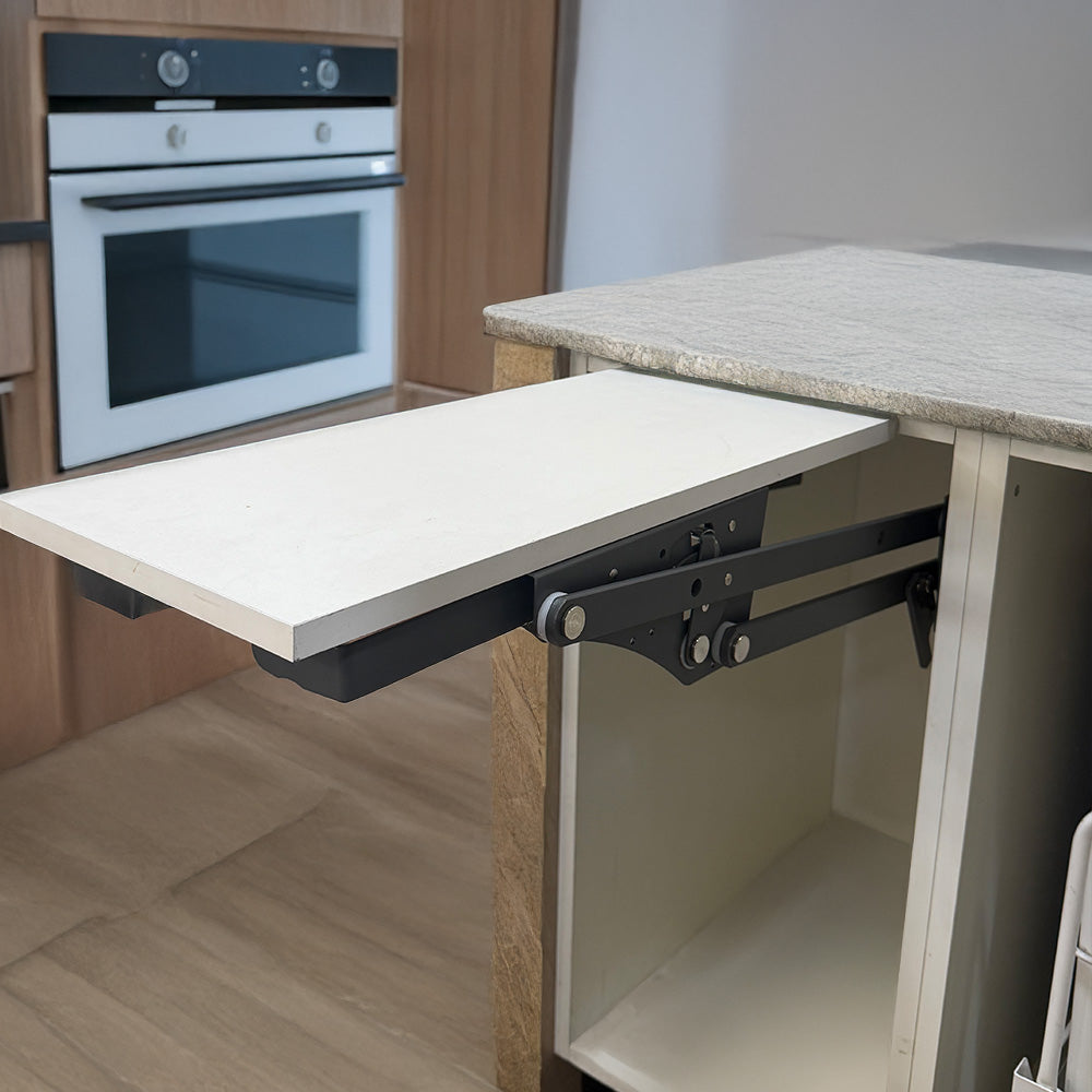 Brazo elevador oculto para mueble de cocina