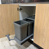 Basurero Compacto para Puerta Abatible