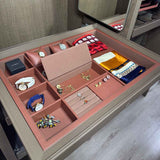 Organizador de Joyas y Accesorios café moca