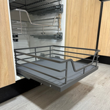 Cesta Organizadora antracita cierre suave