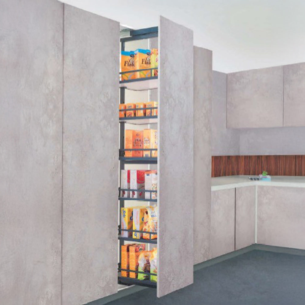 Columna extraíble 6 canasto antracita