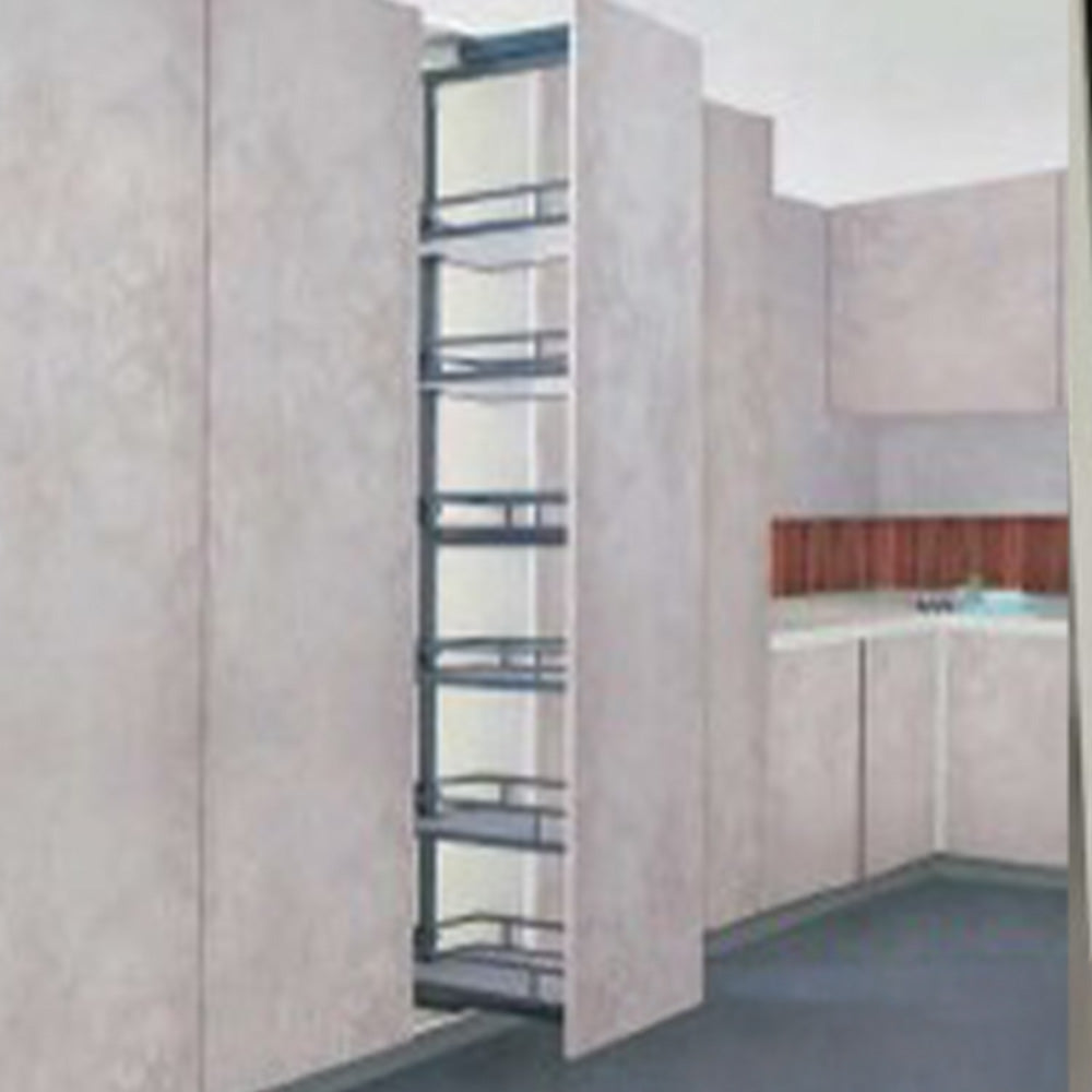 Columna extraíble 6 canasto antracita