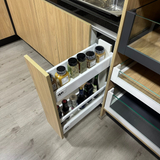 Especiero blanco extraíble cierre suave