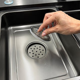 Lavaplatos Acero Inoxidable Negro full accesorios